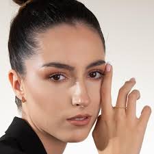 Dainty Bezel Set Cz Huggie Hoop Earrings in 925 Sterling Silver