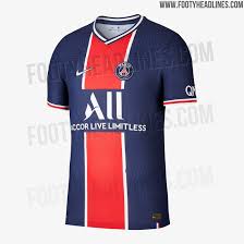 Polyester type of brand logo: Nike Paris Saint Germain 20 21 Heim Auswarts Ausweich Viert Trikots Geleakt Nur Fussball