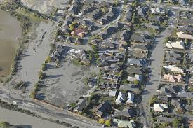 The water flowed out of the only exit the fact that the february 2011 earthquake happened on land and did not disrupt the sea floor means that there was no cause for a tsunami. Christchurch New Zealand Rocked By Series Of Earthquakes But No Casualties Csmonitor Com
