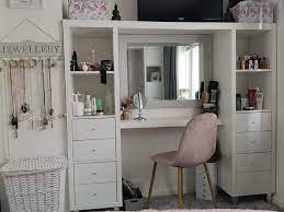 Dressing tables garden bistro sets. Bloke Uses Ikea Units To Make Incredible Built In Bed And Dressing Table For His Wife