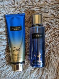 Victoria S Secret Rush Body Lotion And Mist Both Have Been Slightly Used 98 Full Bath And Body Works Perfume Victoria Secret Body Spray Body Spray