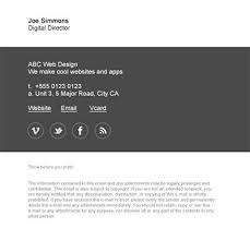 Fluid Email Signature Design Email Signature Templates Email Signature Design Email Signatures