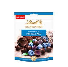 Lindt Sensation Fruit Myrtille Acai 150g Lindt Fruit Food