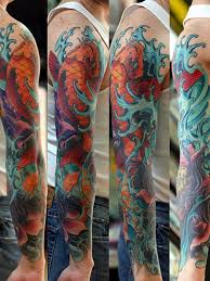 A red or orange koi is a symbol for the mother of the family, and a red or pink koi is a symbol for a daughter. The 75 Best Koi Fish Tattoo Designs For Men Improb