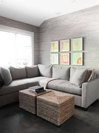 52.8 (134.25cm) width including overlap: 20 Living Rooms With The Textural Beauty Of Grasscloth
