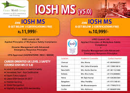 Join Iosh Ms Course Training In Chennai Occupational Health And Safety Workplace Safety Classroom Training