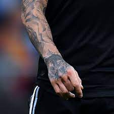 At this picture we see the ink at his arm. Fifa World Cup On Twitter And The Answer Is Nicolas Otamendi