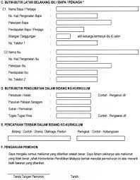 Borang Unit Psikologi Kerjaya Kolej Vokasional Betong Facebook
