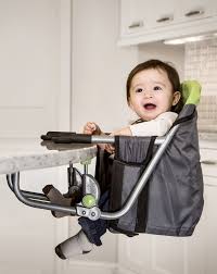 Hook On High Chair Green Gray In 2020 Best High Chairs High Chair Chair