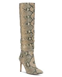 Womens Kashiana Snake Print Tall Boots