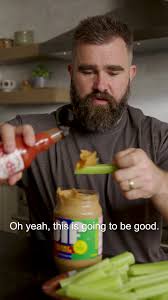 #JasonKelce agrees… it’s that Jif’ing good @Jif #thatjifinggood #franks  #hotsauce #biggame #savethecelery