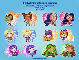 DC Superhero Girls Keychains – Abigail Starling