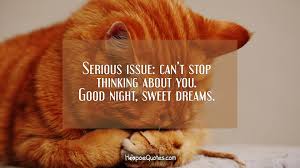 This takes you away from the beauty of the present moment. Serious Issue Can T Stop Thinking About You Good Night Sweet Dreams Hoopoequotes