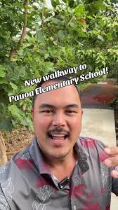 The ʻAuwaiolimu-Pauoa Elementary School footbridge rehabilitation is almost  done! Crews should wrap up their work