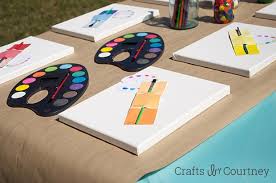 ‪Easy DIY Kids Art Themed Birthday Party‬‏