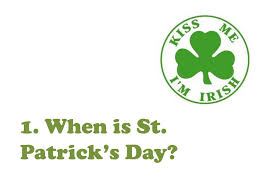 See a guide to st. St Patrick S Day Quiz Ppt Download