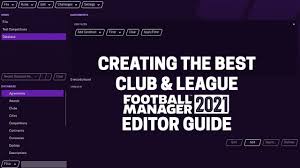 His potential is 82 and his position is cm. Fm21 Editor Creating The Best Club League Football Manager 2021 Youtube