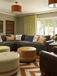 Your Decor Orange You Glad Living Room Orange Living Room Grey Contemporary Living Room Design