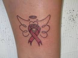 Forearm memorial cancer ribbon tattoo Pin On Tats