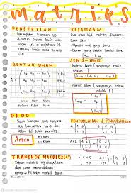 Rencana pelaksanaan pembelajaran (rpp) ini membahas materi matriks untuk tingkat sma kelas xi dengan sub materi pengantar matriks yang menggunakan model pembelajaran problem based learning. Catatan Tentang Matriks Kelas 11 Sma Clear Di 2021 Kelas Tujuh Belajar Dengan Giat Pelajaran Matematika