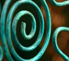 Verdigris On Copper Coils Aqua Turquoise Verdigris My Favorite Color