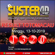 Result Toto Macau Minggu 13 Oktober 2019 Result 1320 Suster4d Datang Sebagai Situs Togel Online Live Casino Terbaik Di Indonesia Mainan Indonesia Minggu