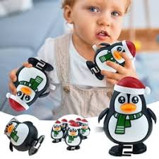 VerPetridure Clockwork Toy Skinny Penguin Christmas Wind Up Toys for Kids,  Assorted Novelty Clockwork Toys