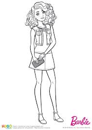 Barbie Fashionistas Tenue En Jeans En 2020 Coloriage Coloriage Gratuit Coloriage Barbie