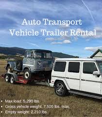 We can tow your trailer. U Haul Equipment Specifications Auto Transport How To Clean Headlights Transport Trailer Transportation