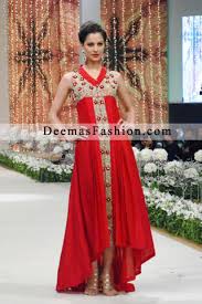 Latest Designer Collection Red Back Tail Dress Latest Pakistani Fashion 2020 Bridal Dresses Formal Wear Anarkali Party Clothing Party Wear Dresses Formal Wear Dresses Tail Dress