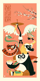 Dave Perillo Kung Fu Panda Poster Release Details Panda Movies Kung Fu Panda Kung Fu Panda Party