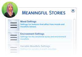 The meaningful stories mod makes the game feel just a little more human. Meaningful Stories For The Sims 4 By Roburky