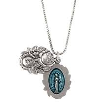 Miraculous Locket Necklace In 2020 Locket Necklace Silver Locket Necklace Jewelry Gift Guide