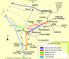 Les trains à grande vitesse circulant en france (services tgv inoui ou tgv, eurostar, thalys, tgv lyria, ice, ave, ouigo, tergv) desservent directement 240 gares en service régulier, en france et dans 9 autres pays européens. Lgv Rhin Rhone Wikipedia