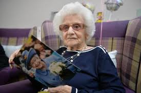 Emotional tribute by Pashy Pops at woman's 100th birthday in Cwmbran House 