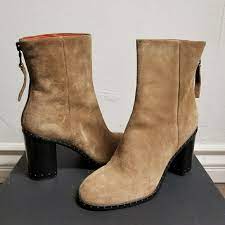 Rag & bonenewbury classic suede bootie, gray. Rag Bone Shoes Rag Bone Blyth Tan Camel Suede Zip Boot Bootie Poshmark
