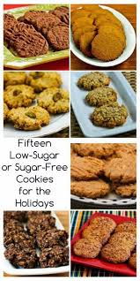 Delicious Sugar Free Or Low Sugar Cookies For The Holidays Kalyn S Kitchen Low Sugar Cookies Sugar Free Cookies Low Sugar Recipes
