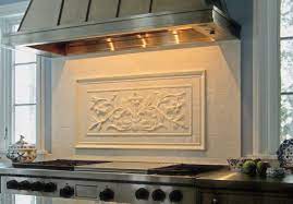 Tile panels, patterns, and small murals are also a historical treatment for fireplace surrounds. I Found This Website Last Year And Love This Tile It S All Hand Made And Very French Looking Kitchen Backsplash Designs Beautiful Kitchens Backsplash Mural