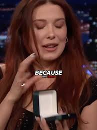 Millie Bobby Brown Present to Jimmy