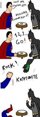 All your memes, gifs & funny pics in one place. Batman And Superman Rock Paper And Kryptonite Game Meme Amino
