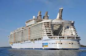 the largest cruise ship in the world is five times the size of