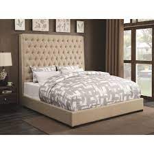 Andover king/california king headboard, black leatheretteby crosley(1). Coaster Upholstered Beds 300722kw Upholstered California King Bed With Diamond Tufting Northeast Factory Direct Upholstered Beds