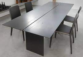 Choose the dining room table design that defines your family's style and character. Trabaldo Steel Metal Dining Table Contemporary Dining Room Furniture Ultra Modern
