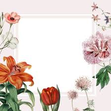 Download Floral Frame Design For Free In 2020 Flower Illustration Frame Design Floral Border Design