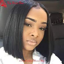 New Layered Short Brazilian Bob Wig Middle Part Bob Full Lace Bob Hairstyles Trendy Bob Hairstyles Weave Bob Hairstyles