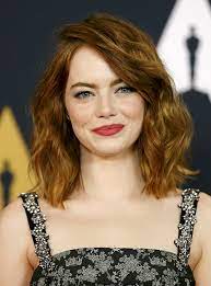 Pin By Julia On Emma Stone Oval Face Hairstyles Medium Length Hair Styles Hair Styles