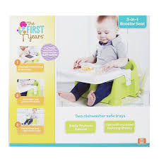 The First Years 3 In 1 Booster Seat Green Products Planet For Kids Infant Activities Toddler Furniture