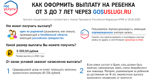 Podrobnaya Instrukciya O Tom Kak Oformit Posobie Na Detej Ot 3 Do 7 Let