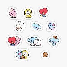aesthetic arts bt21 printable stickers message us for facebook