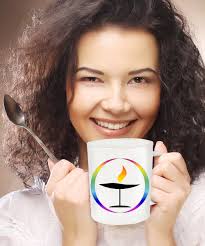 Unitarian Universalist Rainbow Flaming Chalice; a Symbol for Diversity and  Inclusiveness. UU LGBT